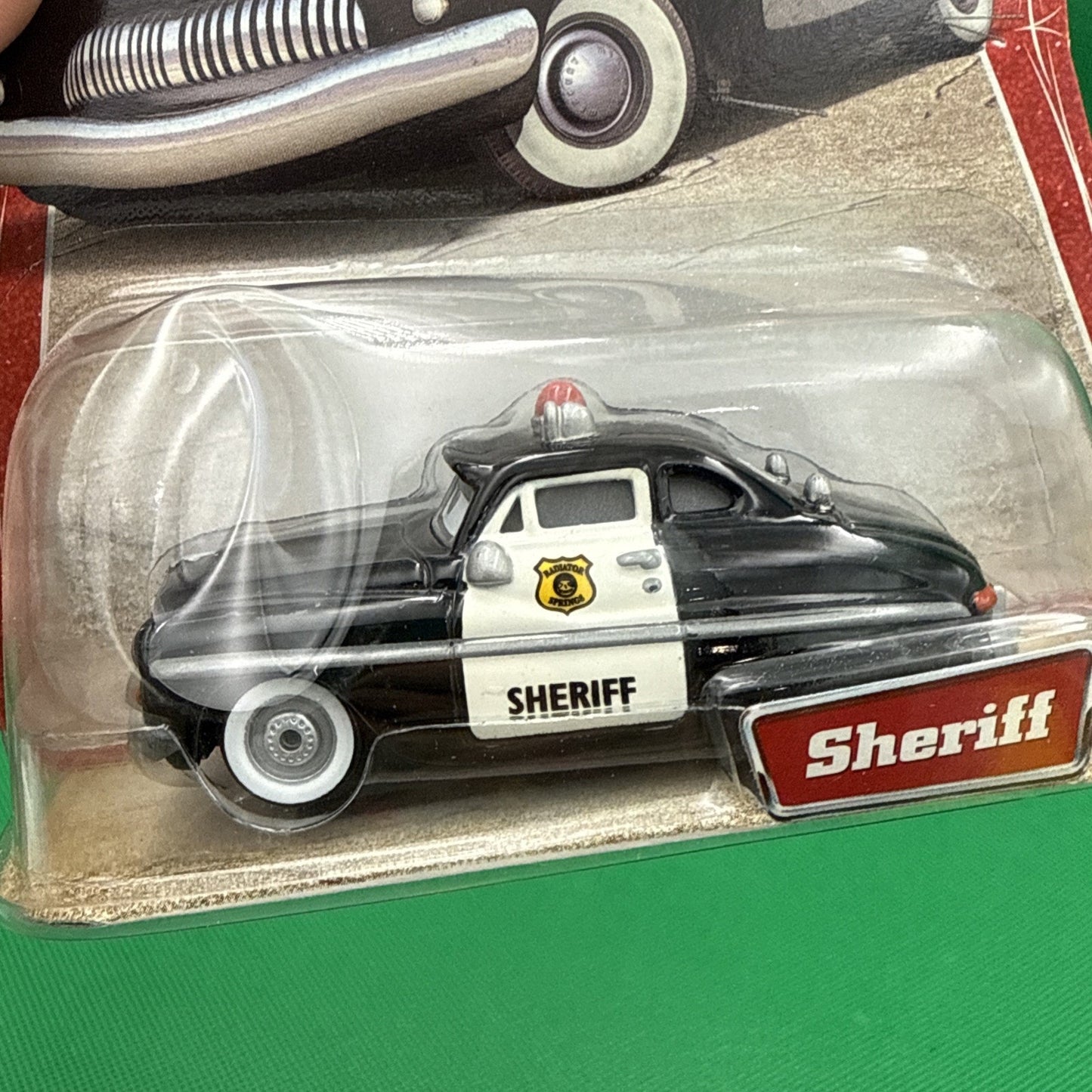 2006 DISNEY/PIXAR CARS SHERIFF Original Release Desert Scene