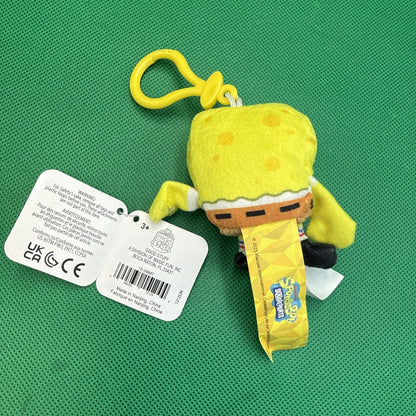 N.W.T. Nickelodeon SpongeBob SquarePants Viacom Mini Plush Keychain Stuffed