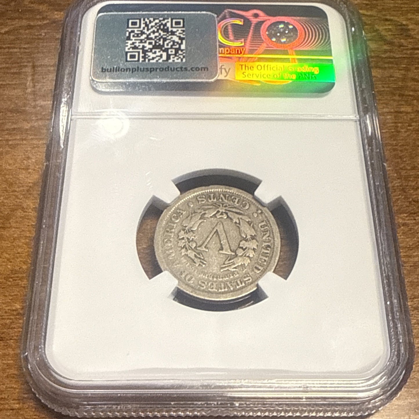 1912-S Liberty V Nickel - 5c NGC VG10 - Bullion plus
