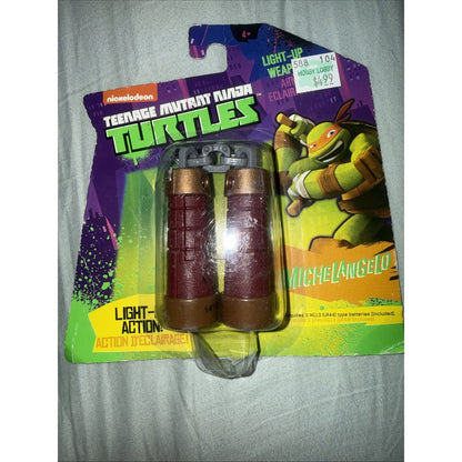 Teenage Mutant Ninja Turtles Light Up Weapon Michael Angelo 2014