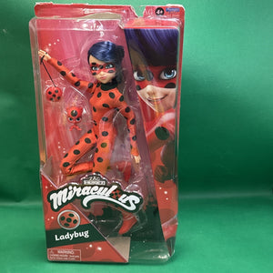 Miraculous Ladybug Lady Bug Doll Red Polka Dot Barbie Sized 11" Toy