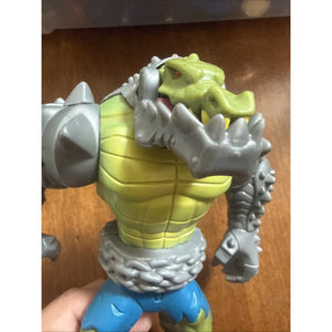 2012 DC Comics Batman Armored Killer Croc Villains Takedown Action Figure 6"