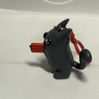 Exploding Kittens Devil Cat With TnT Keychain Backpack Clip