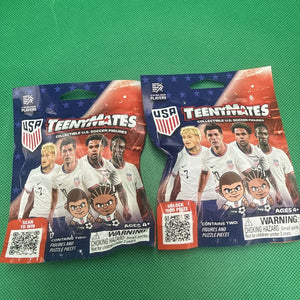 Teenymates USA Mens Soccer 2026 Mystery Pack, 2 Pack