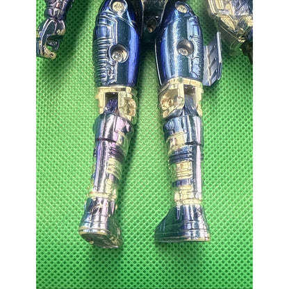 1996 Bandai Beetleborgs Metallix Blue Stinger Action Figure 5.75”
