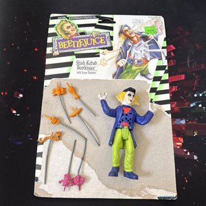 beetlejuice action figure shish kebab kenner 1989 kenner collectible Damaged