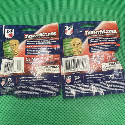 Teenymates USA Mens Soccer 2026 Mystery Pack, 2 Pack