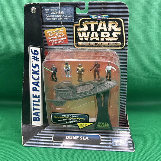 Star Wars Micro Machine Action Fleet Battle Pack #6: Dune Sea NEW