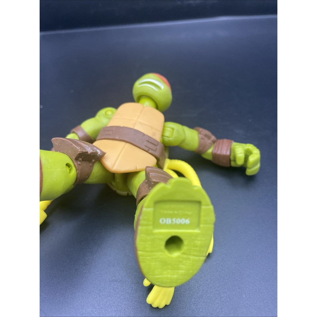 2013 Playmates Viacom TMNT Teenage Mutant Ninja Turtles Michelangelo 4" Figure