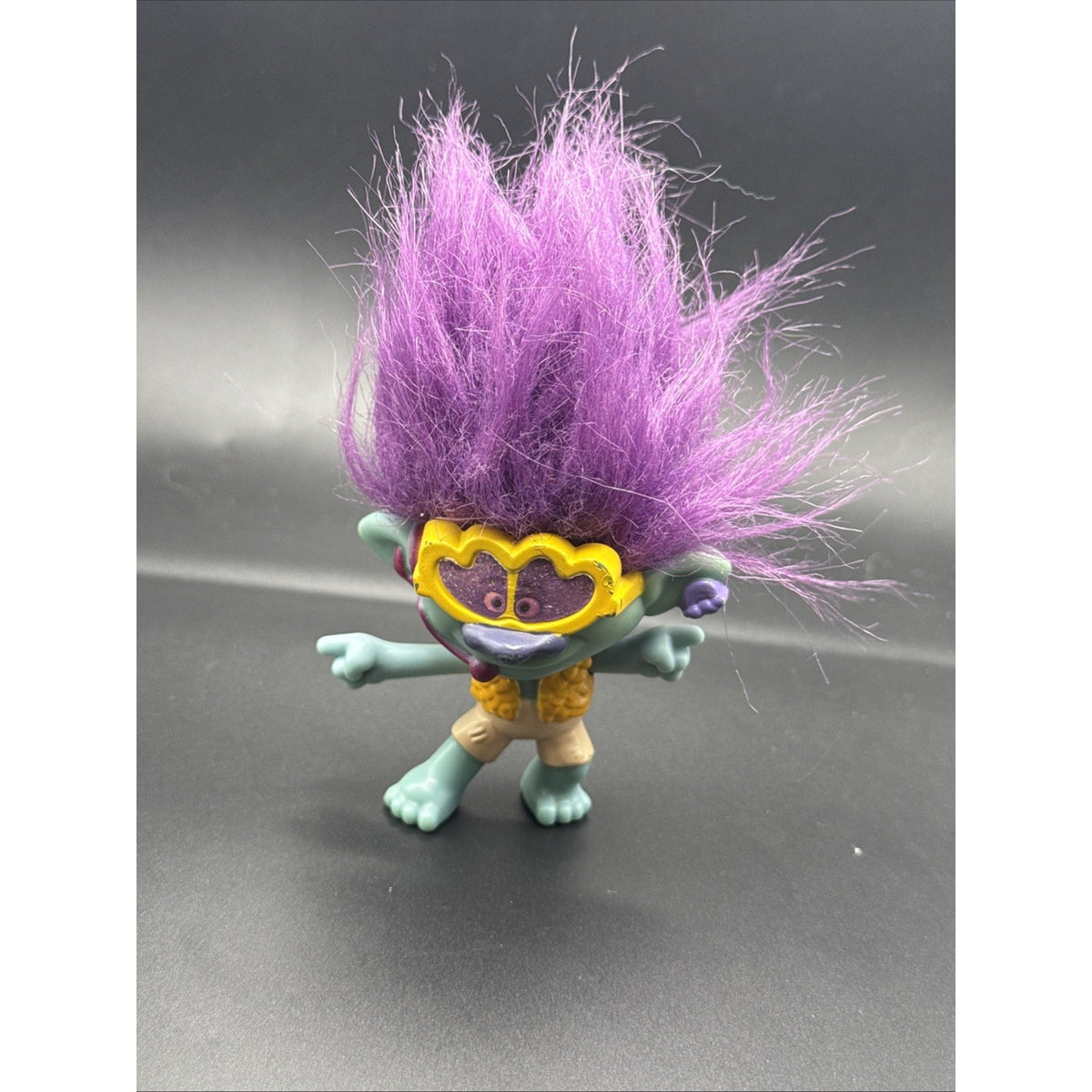 Trolls World Tour Party Branch McDonald's Happy Meal Toy Figure Glasses 2020