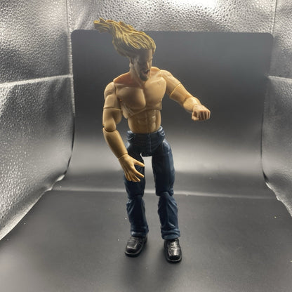 Jakks 2000 WWE Titan Tron Live Chris Jericho Wrestling Action Figure Jeans Loose