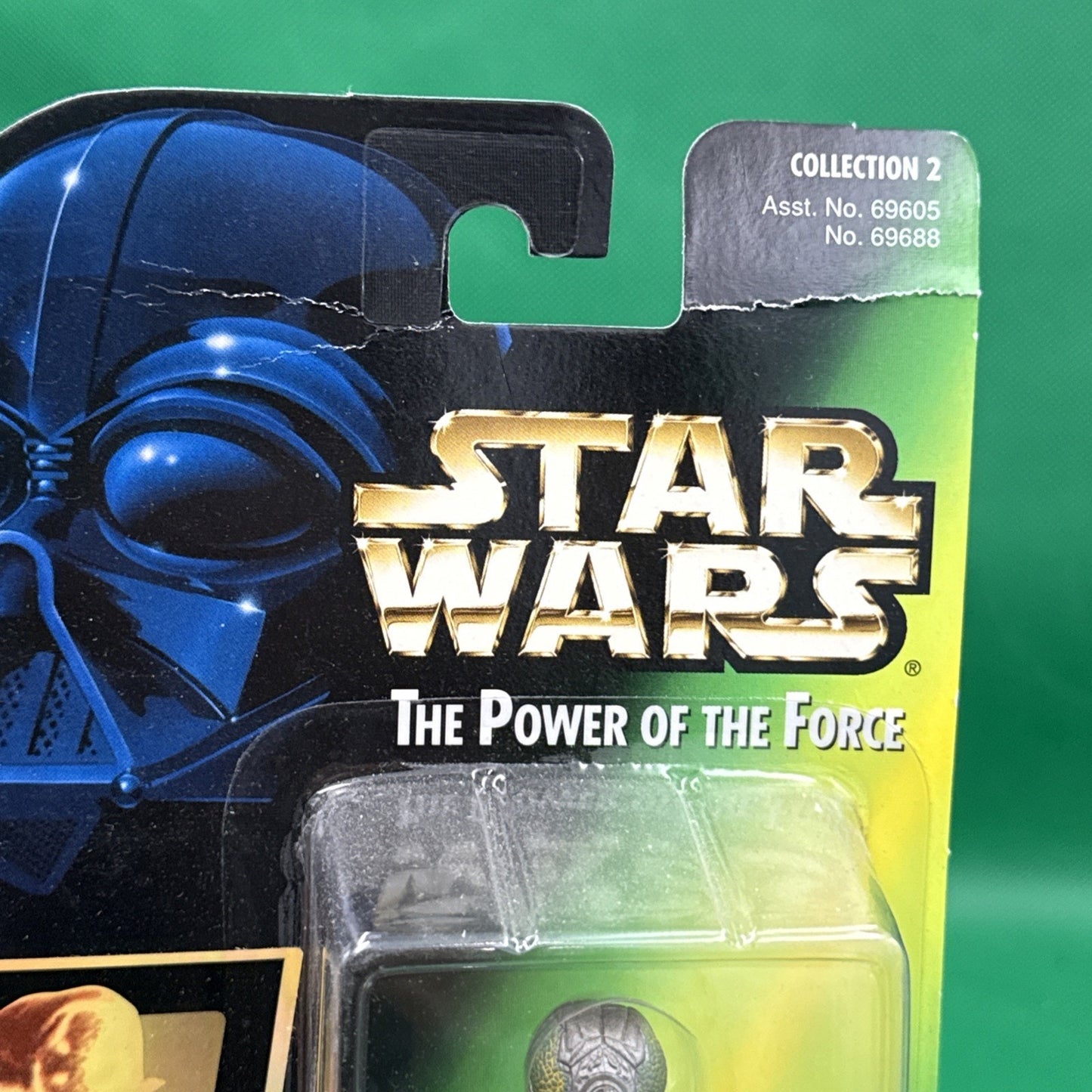 Hasbro Star Wars 1997 Power Of The Force Green Card Action Figure New 4-Lom