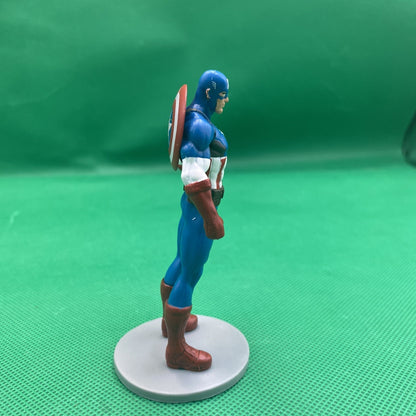 Marvel Disney Store Collectible Captain America Cake Topper PVC Figurine