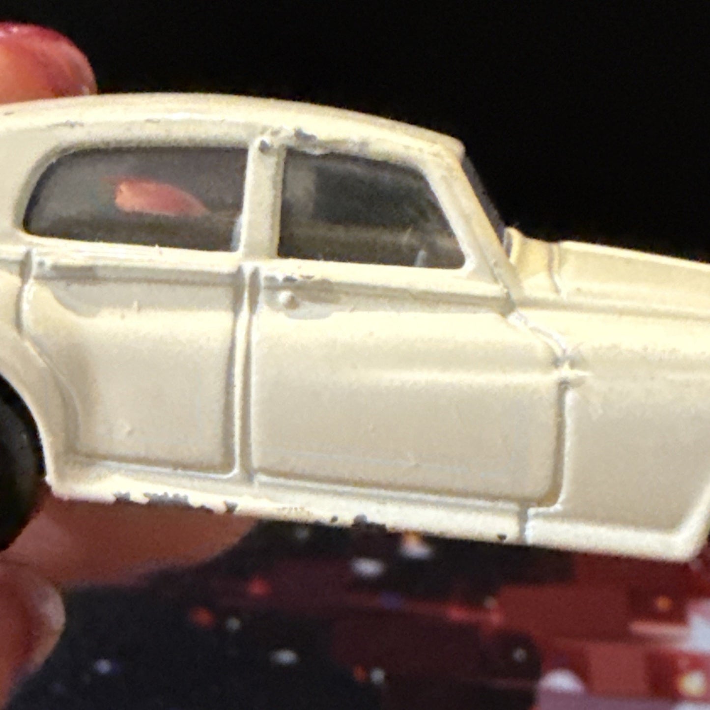 1985 Matchbox White Rolls Royce Silver Cloud, Made in Macau, 1:69 scale Diecast