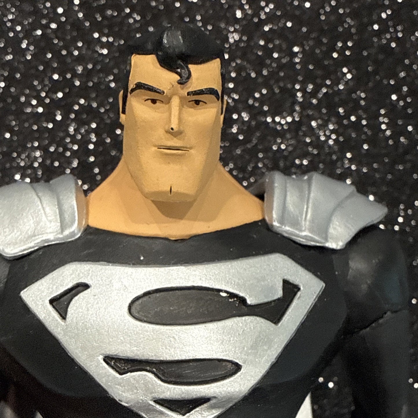 Superman Animated - Superman Black Suit 7" Figure - McFarlane Toys