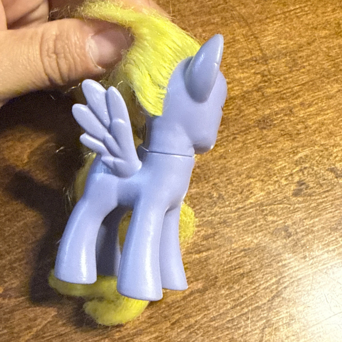 MLP G4 FiM 2010 My Little Pony Lily Blossom 3" Brushable Original Yellow Hair