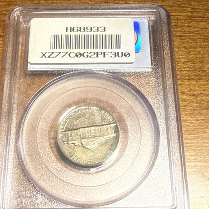1970 S 5C Jefferson Nickel PCGS PR64 Light Toner