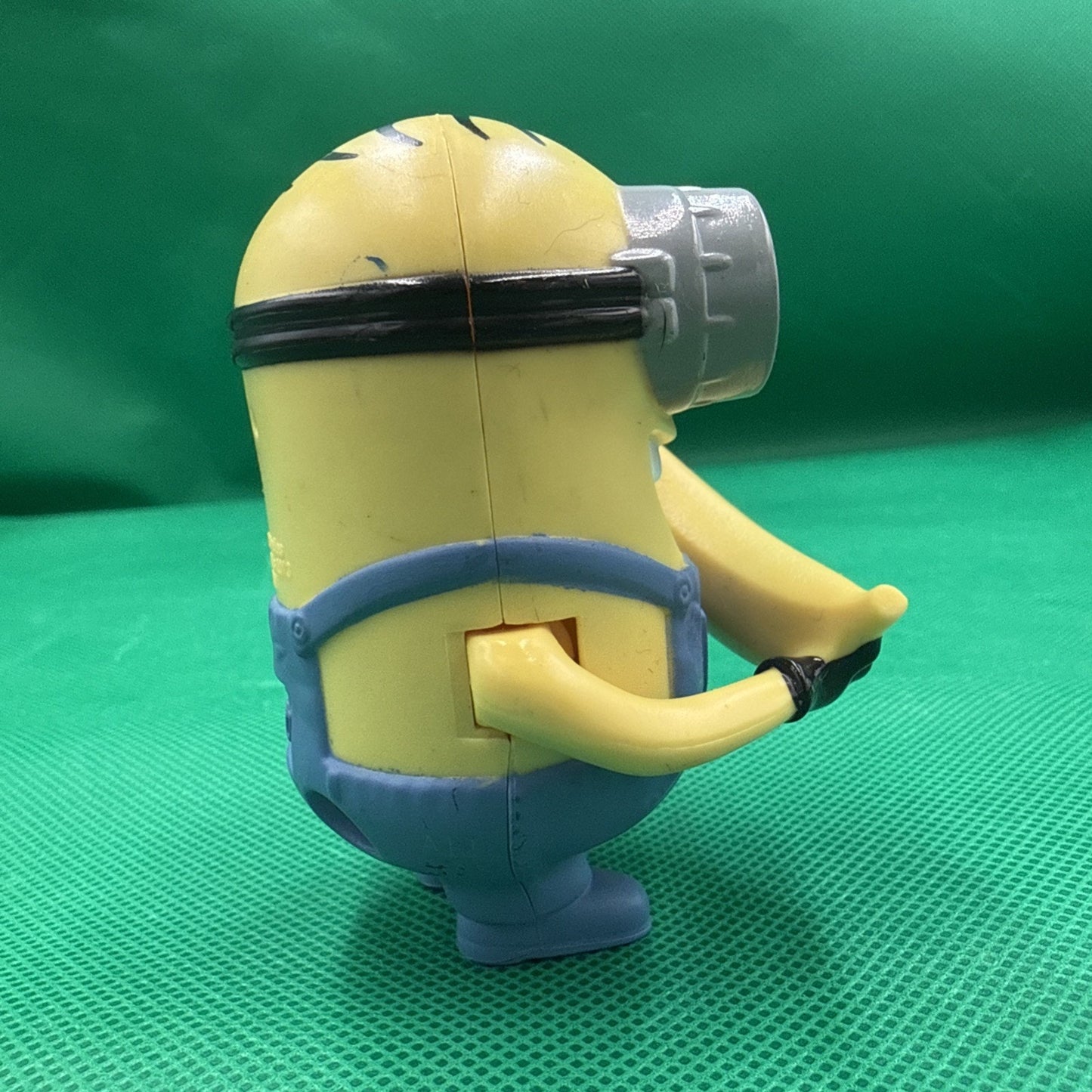 McDonalds Minion Action Figure Banana Minion 3" 2013 Sound Might Need Batteries