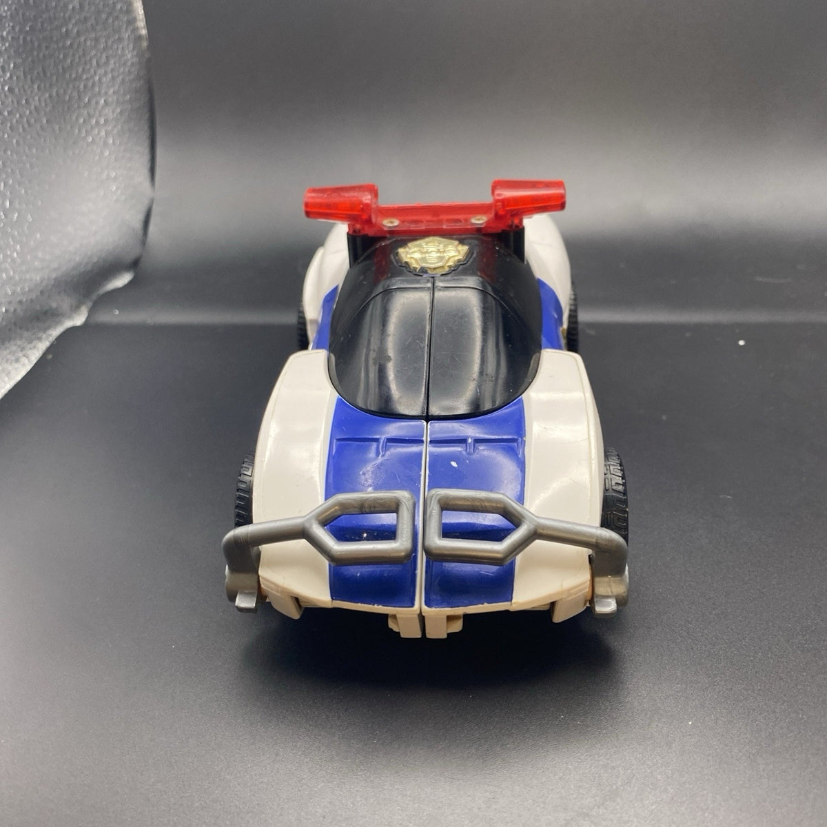 Vintage Bandai Power Rangers 1996 ROBO RACER Police Car Transformers Zeo Turbo 6