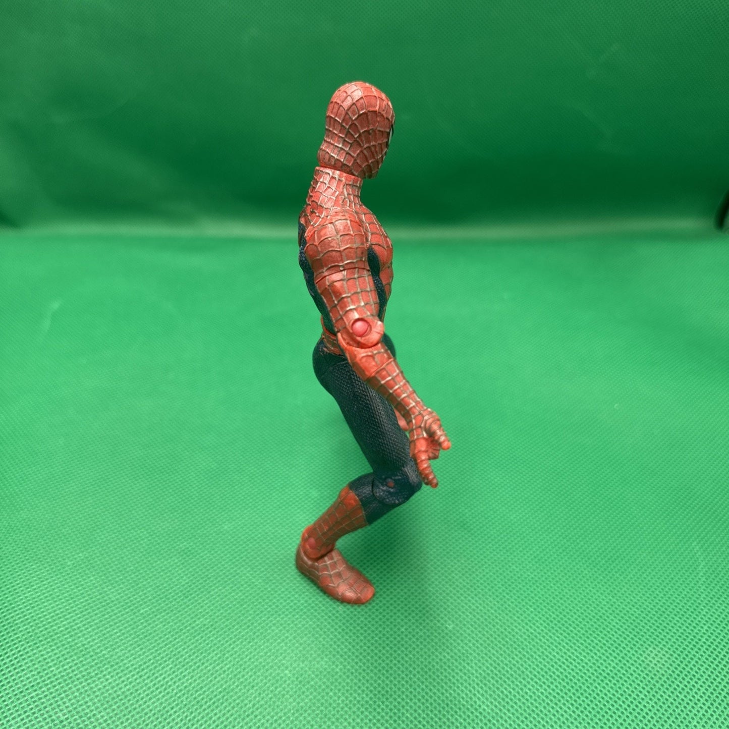 2002 Spider-Man The Movie Super Poseable 6" Tobey Maguire Marvel Toybiz Raimi