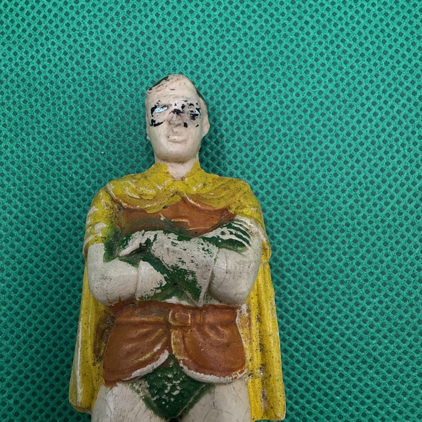 Chemtoy Robin Action Figure With Arms Crossed 1974 Vintage DC Comics Superheroes