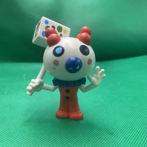 CLOWNY 3” ACTION FIGURE VINYL TOY W/COLOR MALLET HAMMER