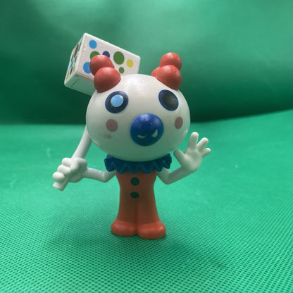 CLOWNY 3” ACTION FIGURE VINYL TOY W/COLOR MALLET HAMMER