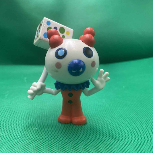 CLOWNY 3” ACTION FIGURE VINYL TOY W/COLOR MALLET HAMMER