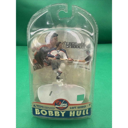 Bobby Hull Winnipeg Jets McFarlane Legends of Hockey 3" Figure NHL SGA NIP