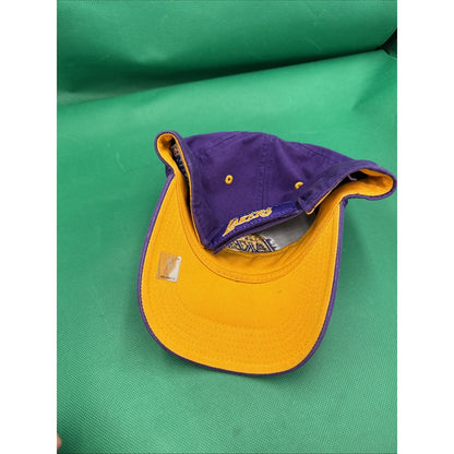 Los Angeles Lakers Youth Hat Cap Purple And Yellow, Adjustable NBA Basketball