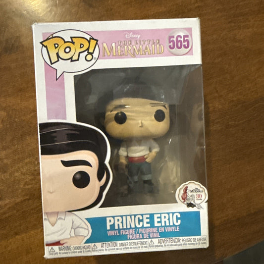 The Little Mermaid exclusive 30 year anniversary Funko Pop #565 Prince Eric