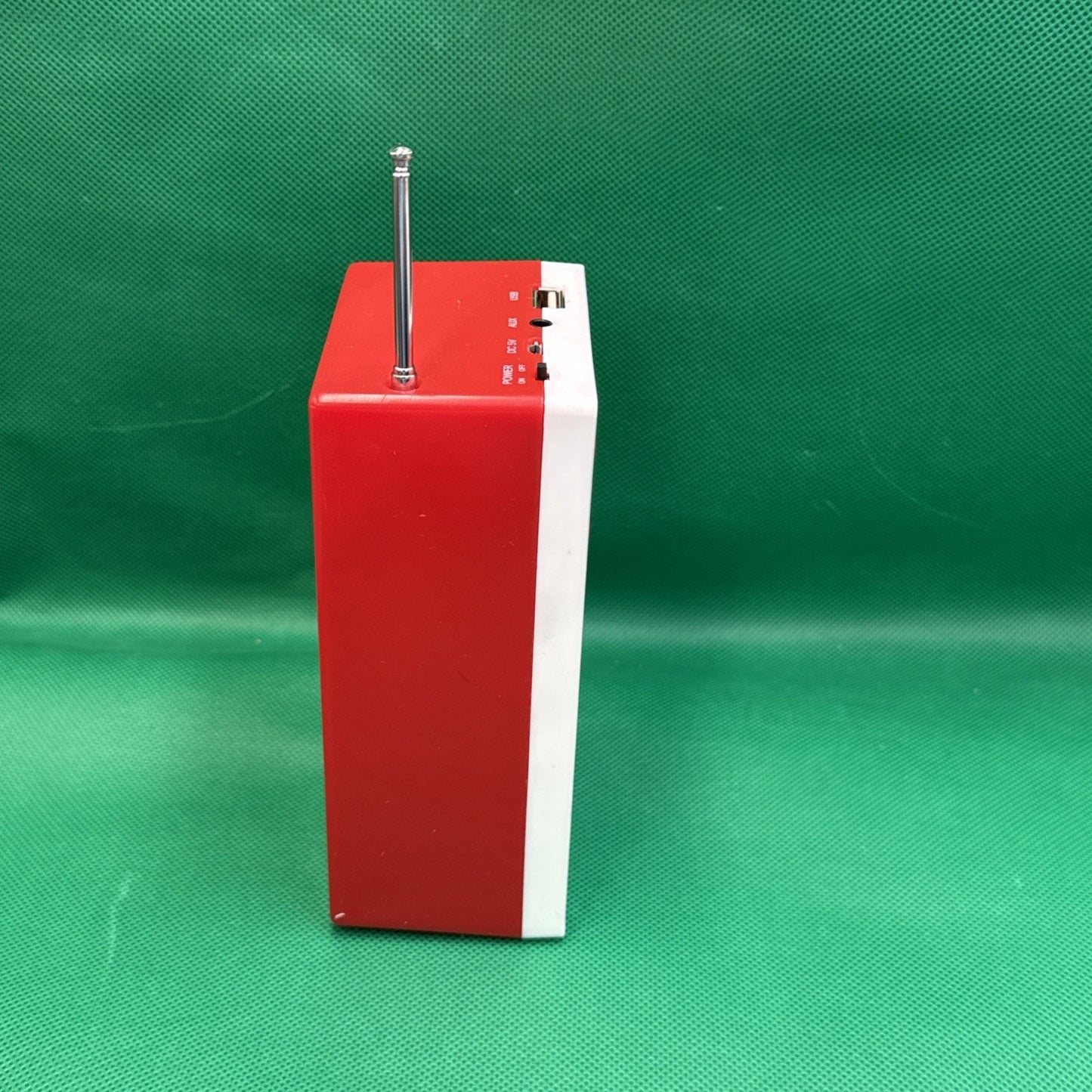 Coca-Cola Retro Bluetooth Speaker FM Radio w/ USB Charging & Aux Cable