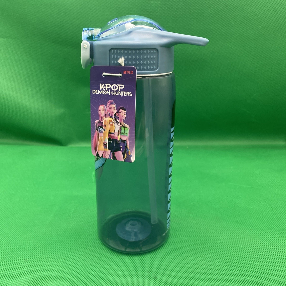 Zak Designs K-Pop Demon Hunters Derpy 25oz Plastic Bottle Dishwasher Safe Lock
