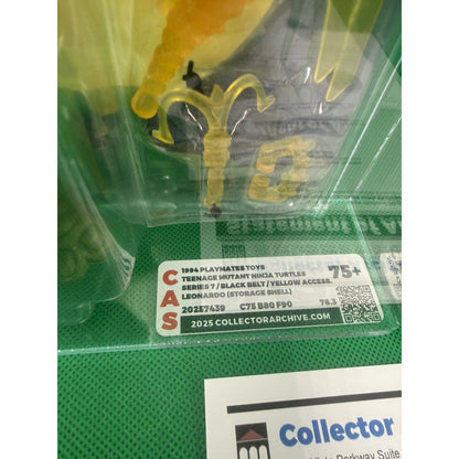 CAS 78.4 Teenage Mutant Ninja Turtles BLACK BELT Storage Shell Leonardo 1994