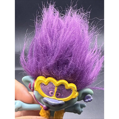 Trolls World Tour Party Branch McDonald's Happy Meal Toy Figure Glasses 2020