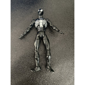 Spider-Man Black Suit Symbiote Action Figure, White Spider Emblem