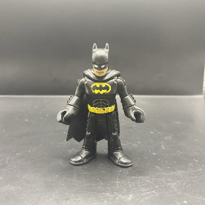 Fisher-Price Imaginext DC Super Friends Batman 3" Action Figure Black Yellow