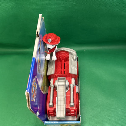 Paw Patrol, Marshall’s Fire Engine, Toy Vehicle with Collectible Action Figure