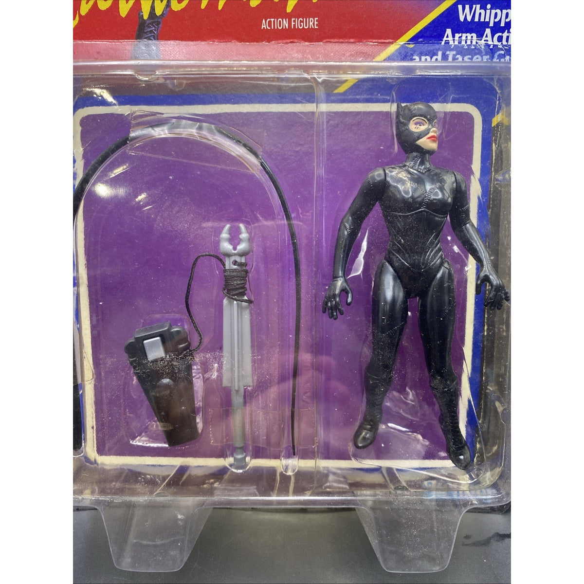 Batman Returns Catwoman Action Figure New On Card 1991 #63870 Michelle Pfeiffer