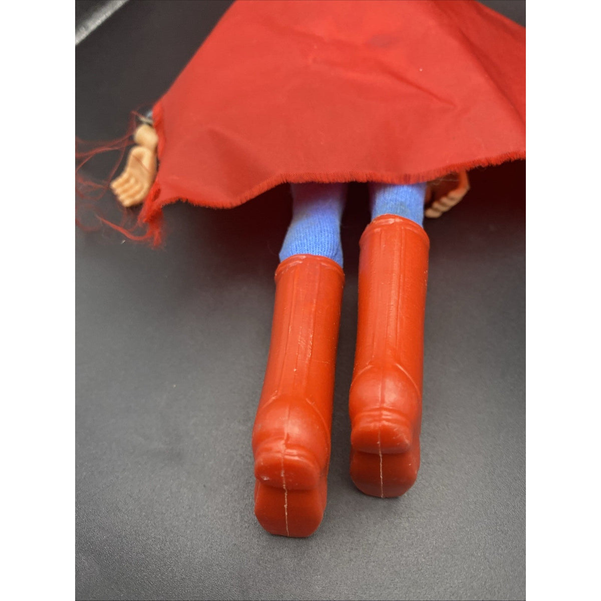 Rare 1970s Mego DC Comics Superman Action Figure Doll Toy - Missing 1 Boot