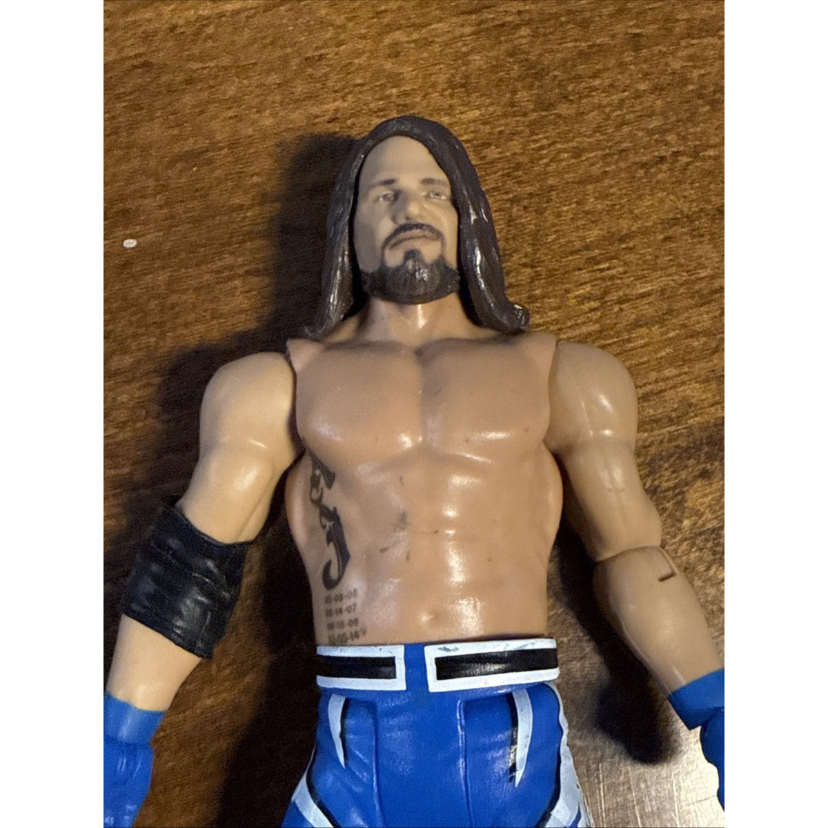 AJ styles WWE wrestling action figure 2017 Mattel