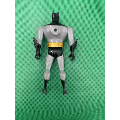 Batman 1998 The Animated Series Batman Gray Black Mattel Figure No Cape
