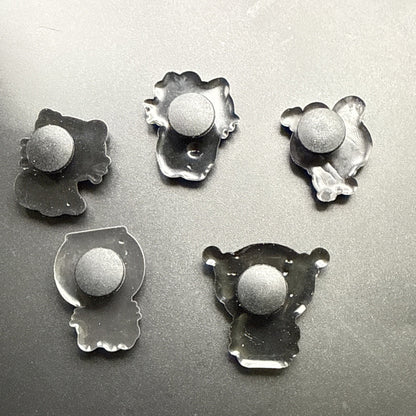 Lot of 5 Shoe Decoration Charms Rubber & Plastic Hello Kitty