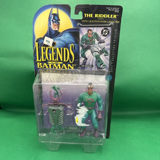 Legends of Batman THE RIDDLER 1995 Action Figure Kenner New Sealed
