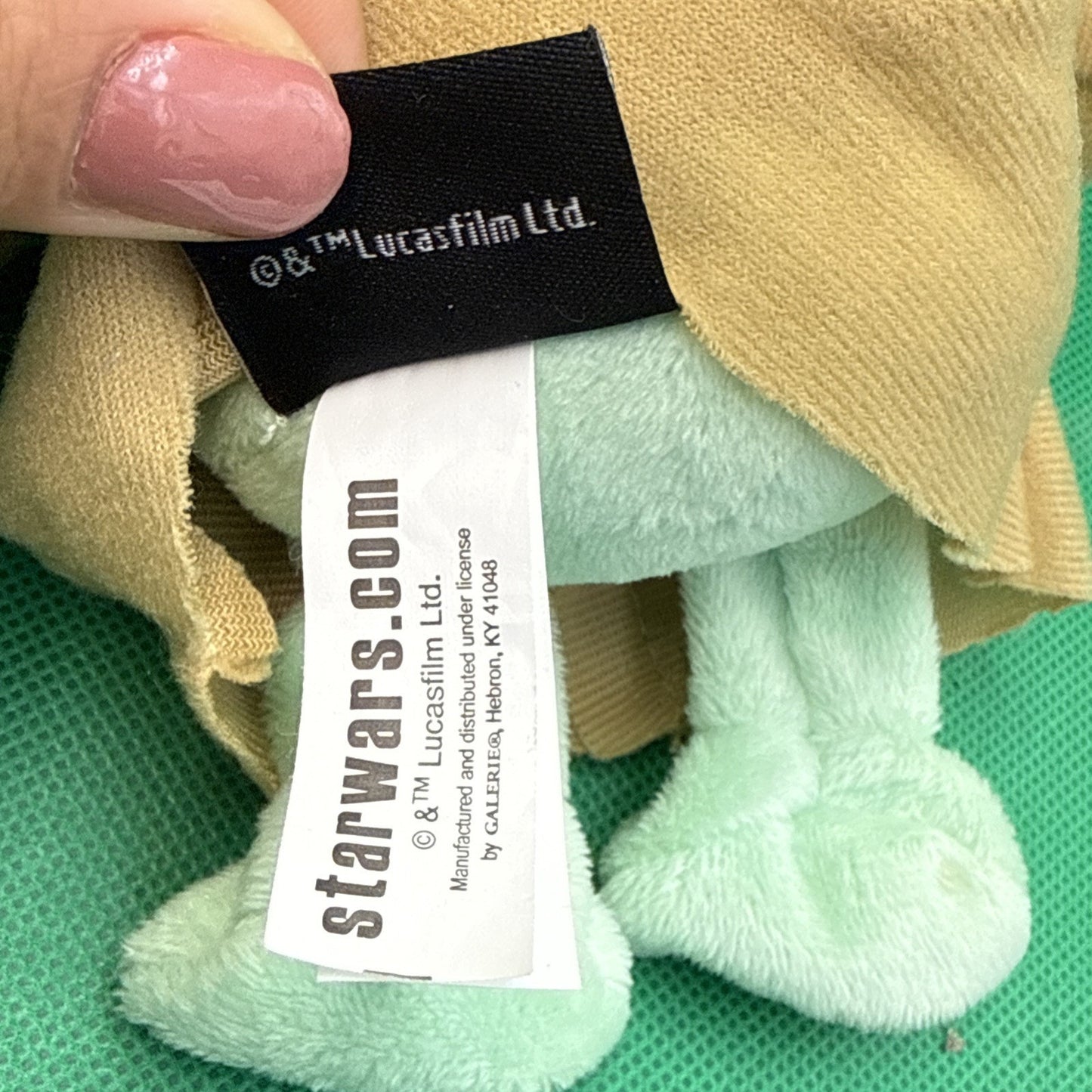 Star Wars Mandalorian The Child Baby Yoda Plush Doll 7" NWOT (wb2)