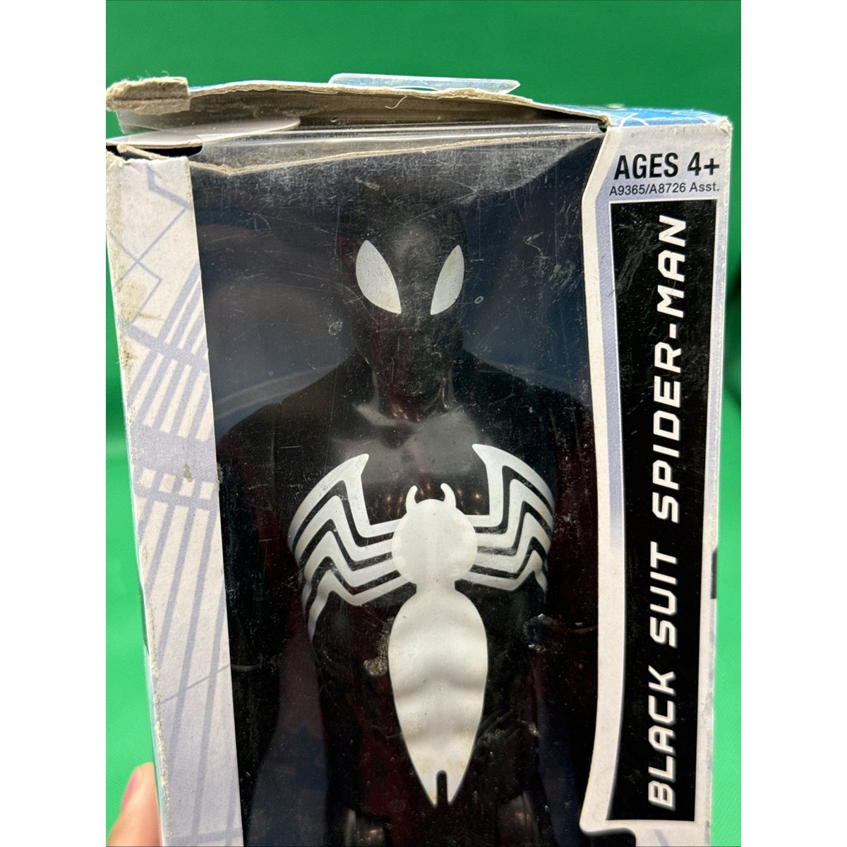 Marvel's Ultimate Spider-Man Hasbro Titan Hero Series Black Suit Figure 12" New