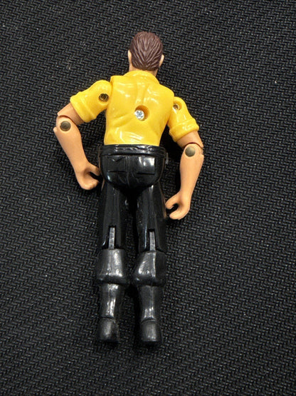 Adventure Wheels Outdoor Adventure Action Figure man Yellow Shirt Vintage - toyscardscomics