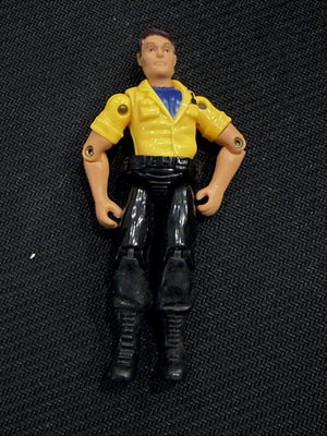 Adventure Wheels Outdoor Adventure Action Figure man Yellow Shirt Vintage