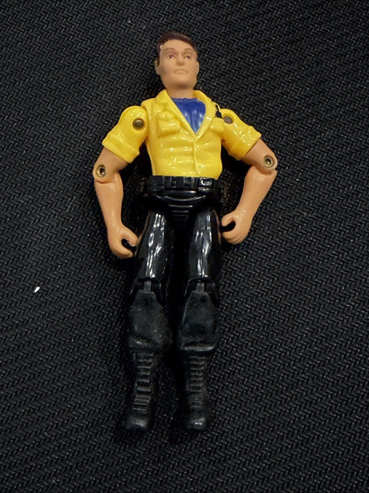 Adventure Wheels Outdoor Adventure Action Figure man Yellow Shirt Vintage - toyscardscomics