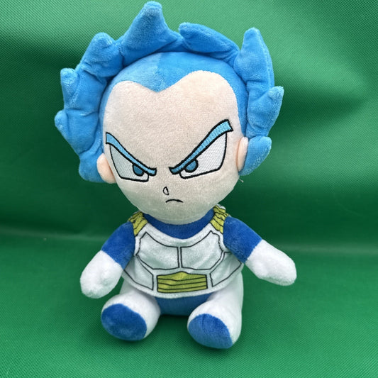 Dragon Ball Z Vegeta Super Saiyan Blue Plush Toy 10" Anime Collectible